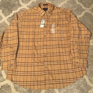 Club Room men’s size XL plaid button down shirt
